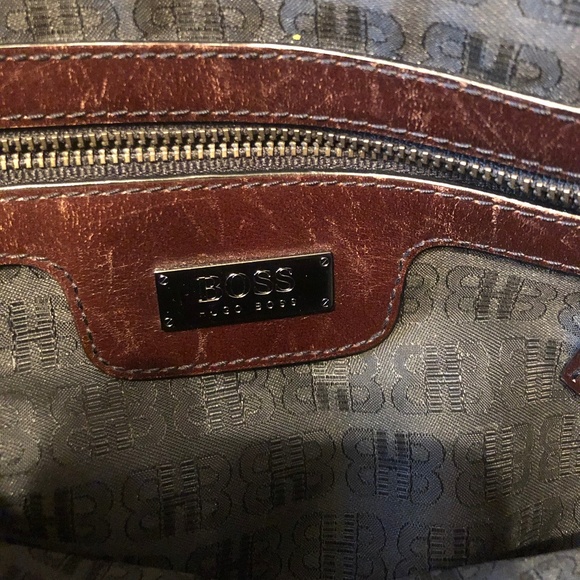 Hugo Boss Vintage  Brown Leather Small Purse - Picture 2 of 5